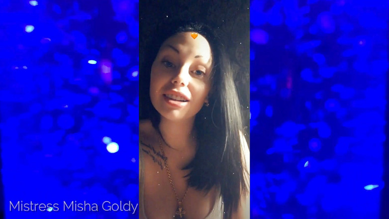 Goddess Misha Goldy: Enregistrement d’une session d’application ! Faire tourner la roue - faites des...