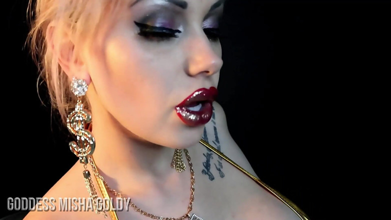 Goddess Misha Goldy: Đào tạo nghiện môi! Trở thành hoàn toàn não rửa!...
