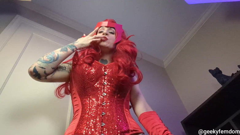 Geeky Femdom: Wandavision - Shrunk od Scarlet Witch