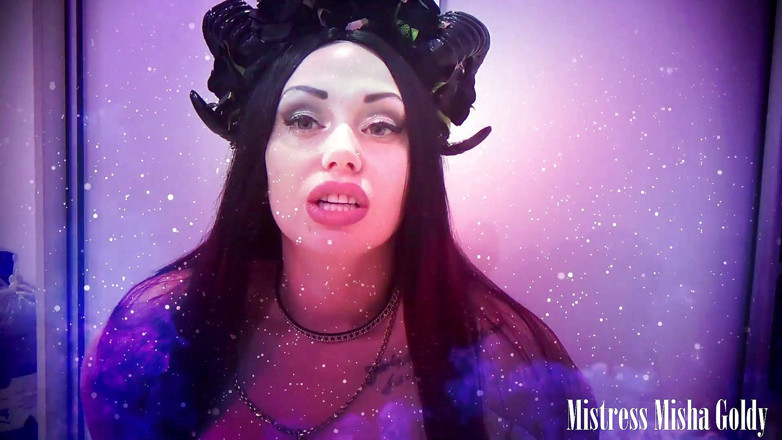 Goddess Misha Goldy: SPH séduction par la succube ! J'ai besoin de ton sperme !
