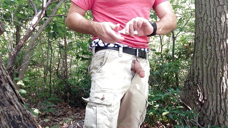 TJenner: Wichsen im Wald, Zeigen Sie ein bisschen Hängen in meinem...
