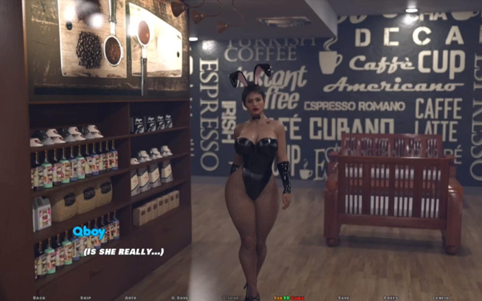 Q Boy: Bunny Cafe - MILF Besatthet - Ep04