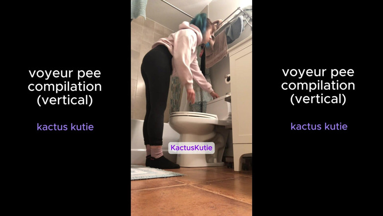 kactus kutie: Compilation de pipi de spectateurs à la verticale