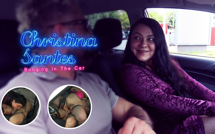 Mugur's world VR: Christina Santes, poilue, se fait baiser dans la voiture