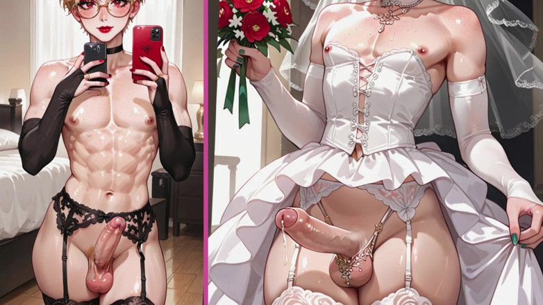 Real story futanari JOI: Futanari JOI. Sissy Bionda Twink. Shemale Hentai Anime Futa.