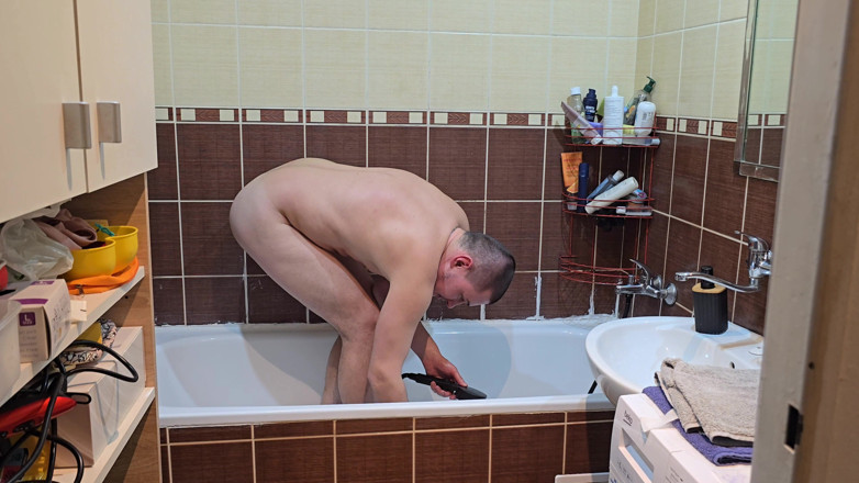 Fap_man93: Sesión De Ducha En Solitario