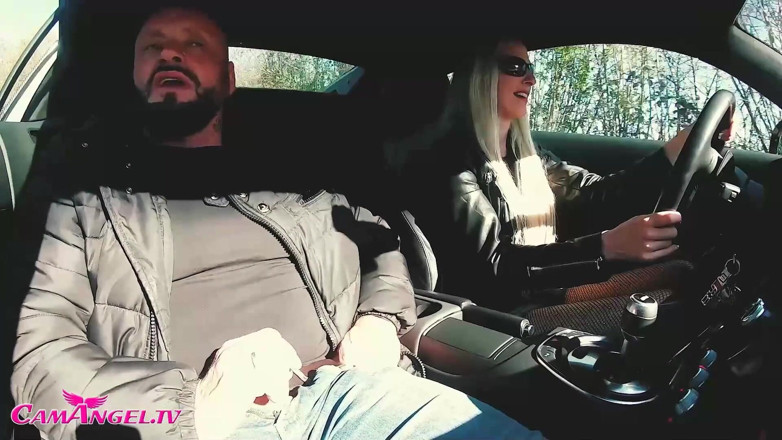 CamAngel: Audi R8, essai routier et porno en plein air