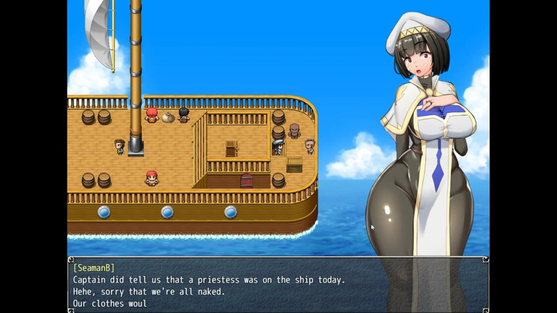 Cumming Gaming: Erkek delisi rahibe hentai oyunu ep.11 hamileliğimi emdikten sonra kız...