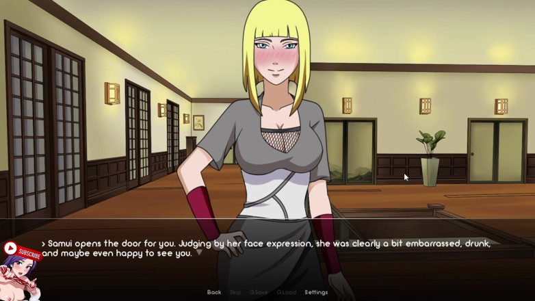 Hinata Queen: Samui, tetek terbesar Naruto hanya untuk saya. ep 3