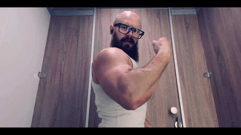 Mister Stone: Pec God. Listen to My Hard Breathing and Look at...