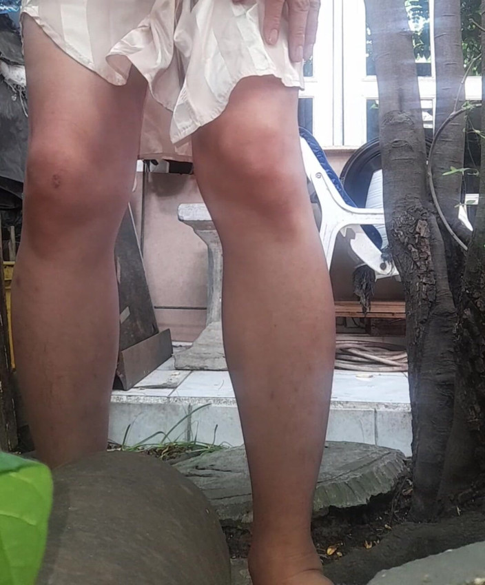 Naomisinka: Saténové pyžama šaty fetiš crossdresser masturbace sperma část 2