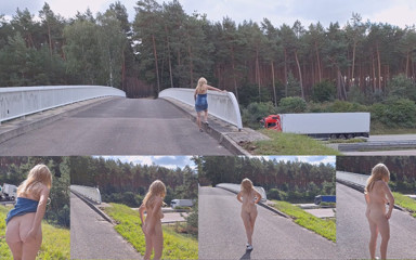 Mandy-Scholz: Une esclave exhibitionniste nue dans une pute amateur maison en...
