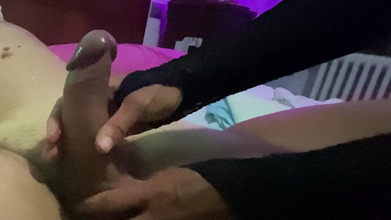Sexentaynuevex: Sục cu ban đêm với hành hạ bóng mềm: cô ấy xoa...