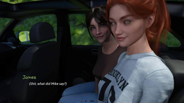 Dirty GamesXxX: Літня спека: один хлопець і дві сексуальні дівчини в машині, еп.3