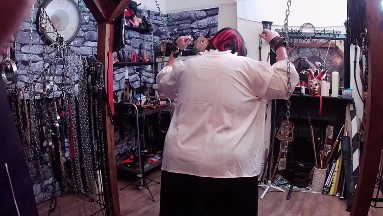 Stephanie-Nicole-TV: Part 2 - Domina-satana and Lanista-bear Take Me Into Their Dungeon for...