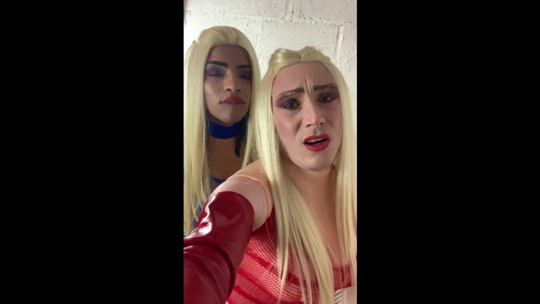 2CD Sluts: Двоє кроссдресерів трахають і смокчуть