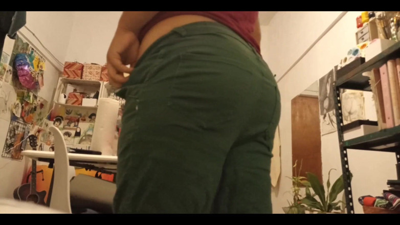 Karmicoxv: Ma copine pulpeuse enceinte m’envoie une vidéo d’elle en train...