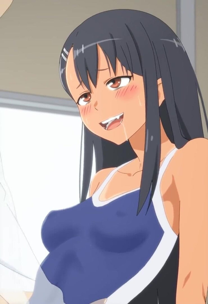 Velvixian_2D: Hayase Nagatoro Sex în costum de baie