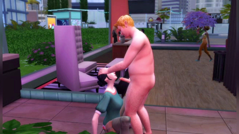 Porno Games: Das mädchen gehorchte und gab sich, in den arsch gefickt...