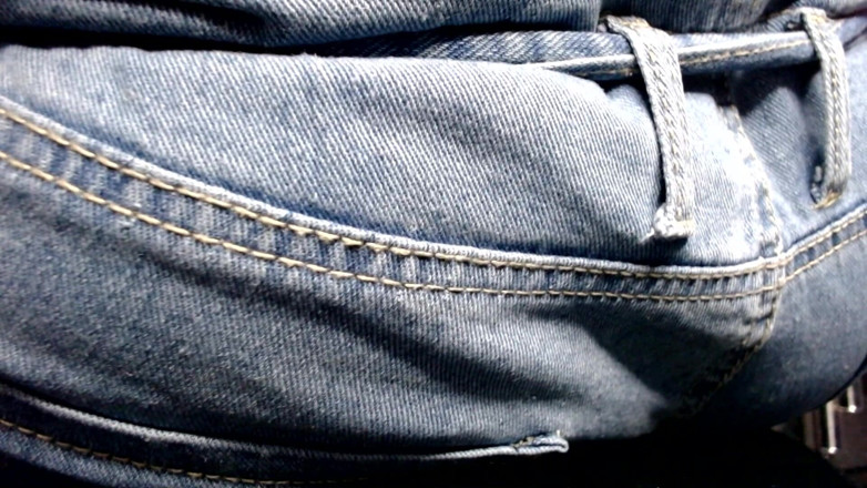 Maeling: Boys Ruined in Jeans Ass-fyxiation with Giant Ass Unknowing