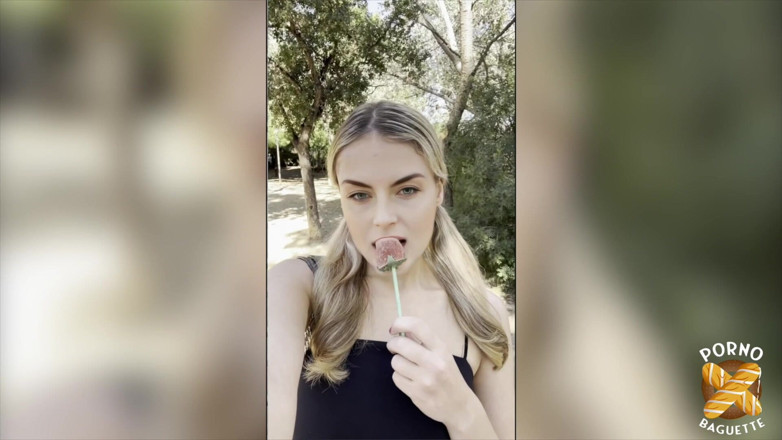 Porno Baguette: Marie, Horny Girl, Gets Fucked by a Big Dick
