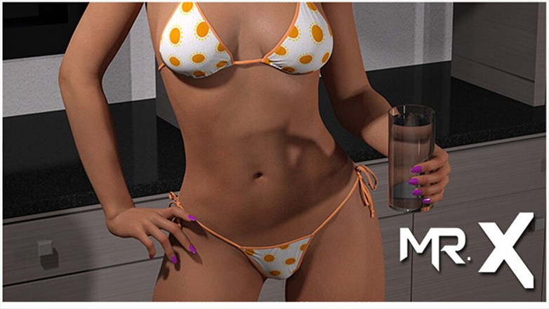Mr Studio X: WaterWorld - fată frumoasă în bikini e1 # 4