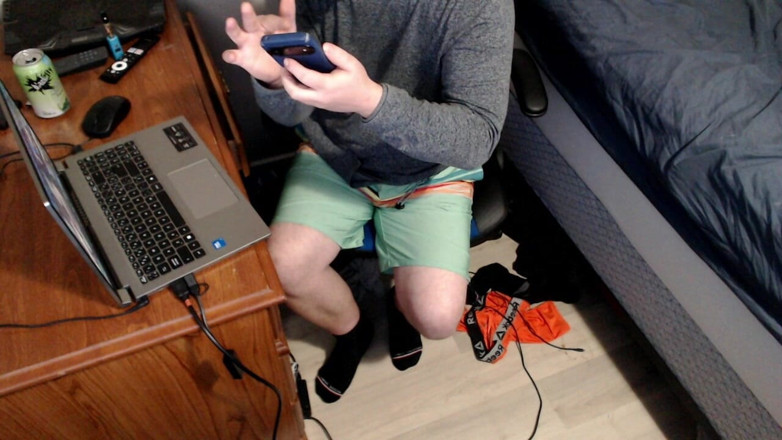 Matthew go lucky: Masturbando
