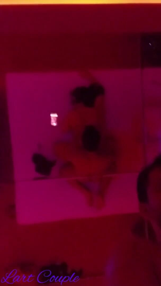 LartCouple: Fucking Her Pussy and Asshole Hard Under the Ceiling Mirror -...