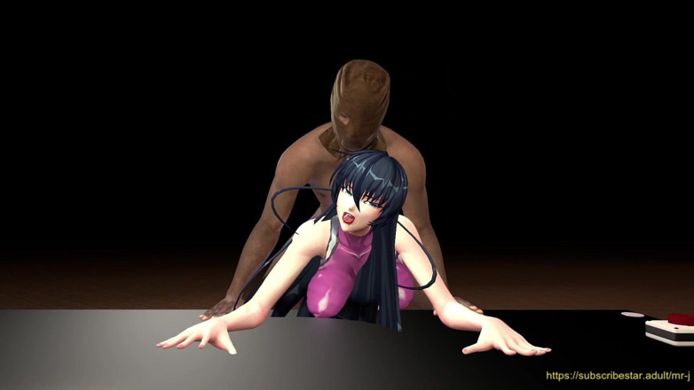 Misterj 3d Studio: Asagi, levrette avec un inconnu