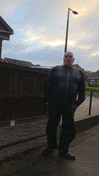 Leather Overalls