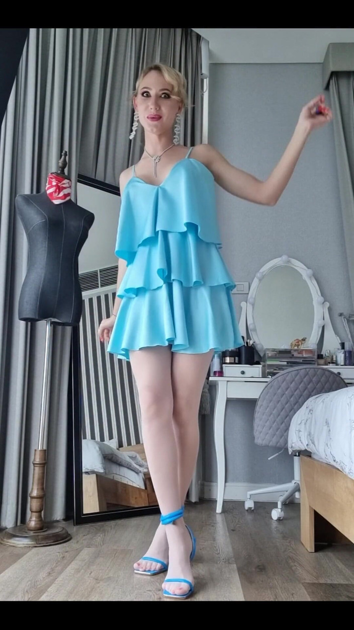 Angel The Dreamgirl: Abito blu