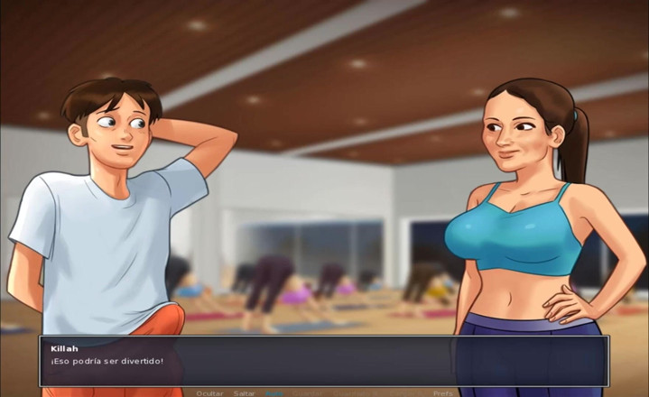 Cartoon Universal: Saga de vară partea 1 - Yoga sexy (Espanol sub)