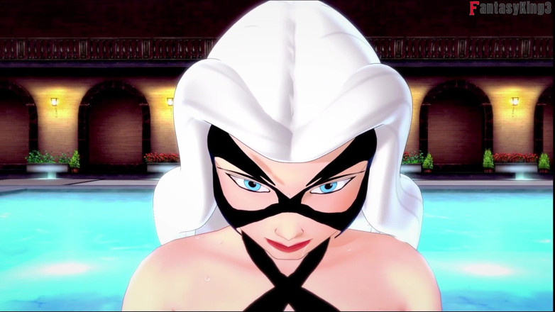 Fantasy king: Felicia Hardy (černá kočka) bikiny POV sex - Marvel