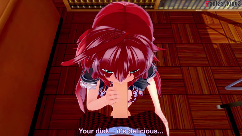 Fantasy king: Rias Gremory Sex v knihovně - Série Dxd Ntr Madness