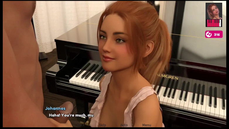 Johannes Gaming: Melody #40 - Melody menunjukkan pakaian seksi Johannes dan dikongkek ... Johannes mengongkek...