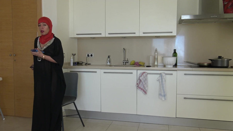 Souzan Halabi: A Lebanese Slut Talks on the Phone and Masturbates