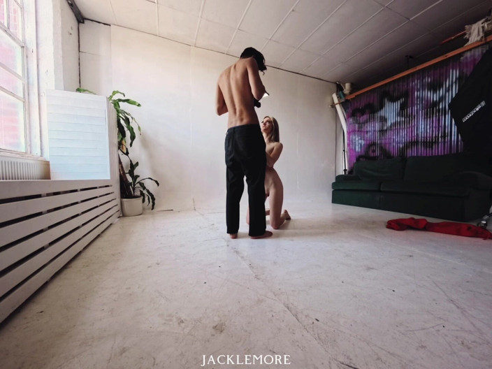 Jacklemore: Bts Studio knull session med Dolly Love
