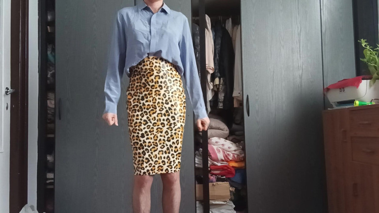 Governess Victorian fashion glamour: Fetish crossdresser