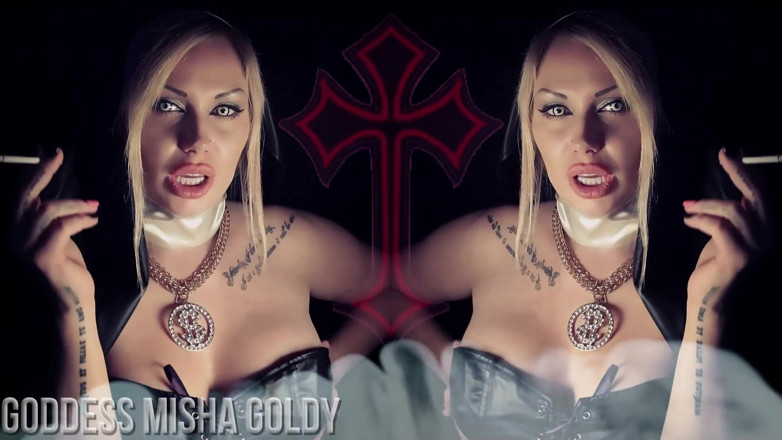 Goddess Misha Goldy: Tu seras en enfer si je suis ta raison de...