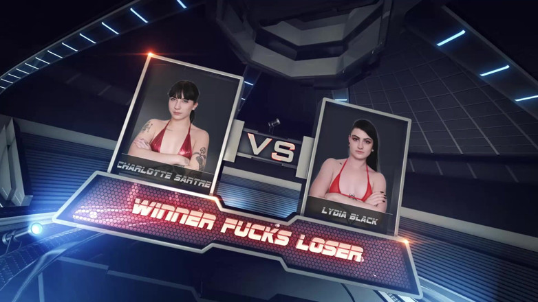 Evolved Fights Lez: Charlotte Sartre vs Lydia Black vrouwelijk worstelen
