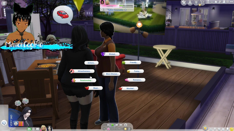 Manor Cookie: Sims 4 - sửa đổi sims và có một máy bay bà già...