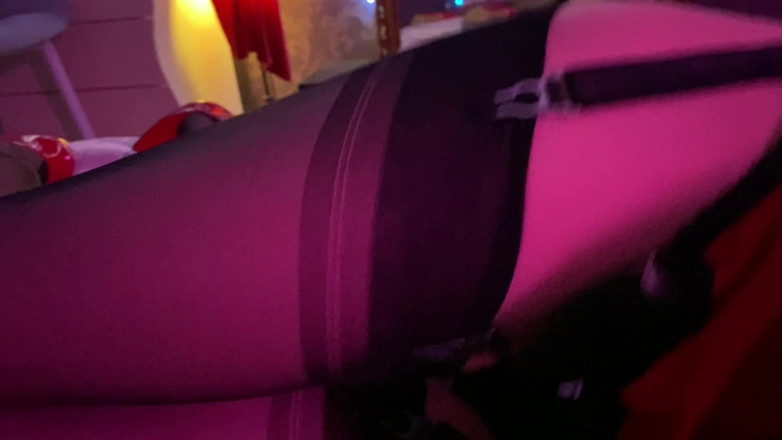 Slowly Tease: N° 29, sexe parfait en bas nylon avec une fille sexy...