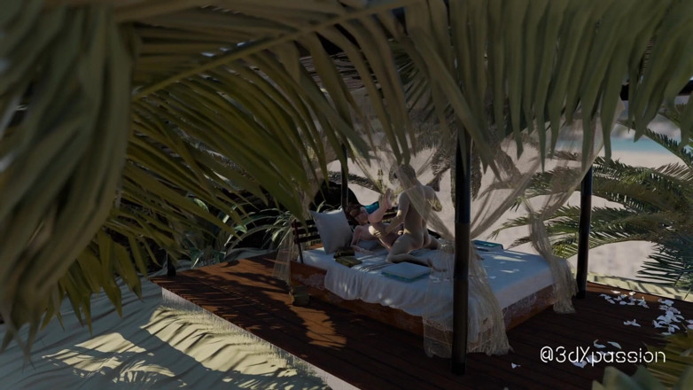 3dxpassion: VR Nexus-3 Oasis - Busty Moon suce une bite, une baise...