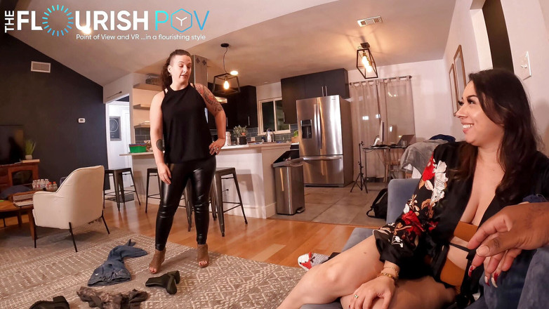 The Flourish XXX: Rose Freya, reine du POV, et MrFlourish, grosse bite noire,...