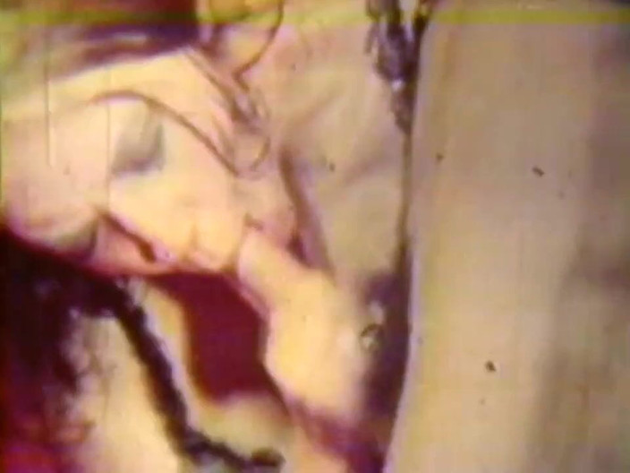 Vintage megastore: Blonde babe shows off new lingerie before fucking