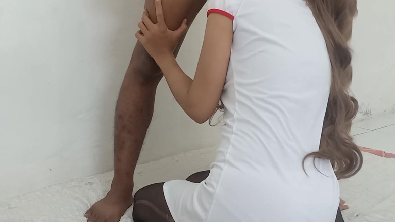 HyperAsianGirl: Wanita hypersex jururawat cosplay di atas