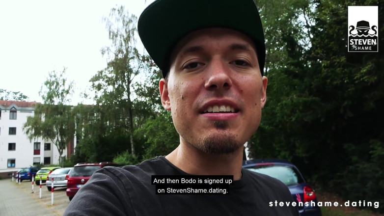Steven Shame: Mia Blow und Bodo genossen draußen in Berlin einen harten...