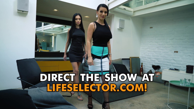 LifeSelector: Matrimonio abierto y trio con dos chicas tetonas Nelly Kent...