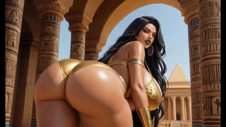 Hot girl dancing: 203. Schöne frau tanzt, ai animation