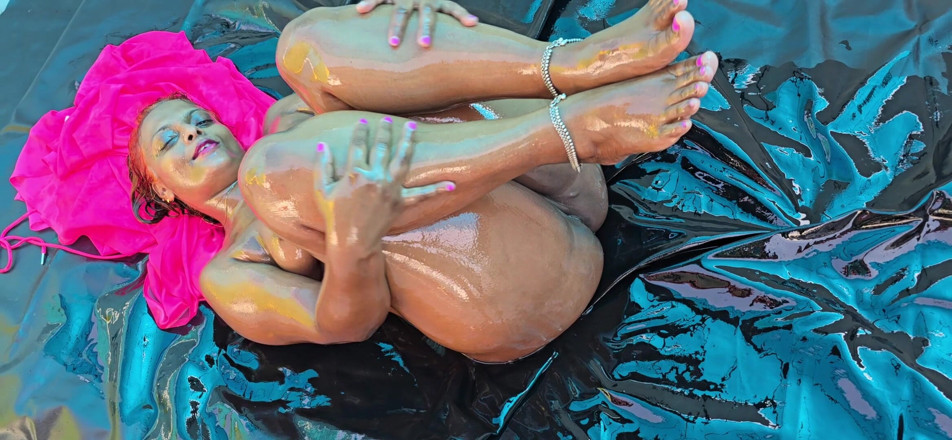 Beauty7Angels: Oil Bath and Hard Fuck Sexy Bath with Couple Nilmini...